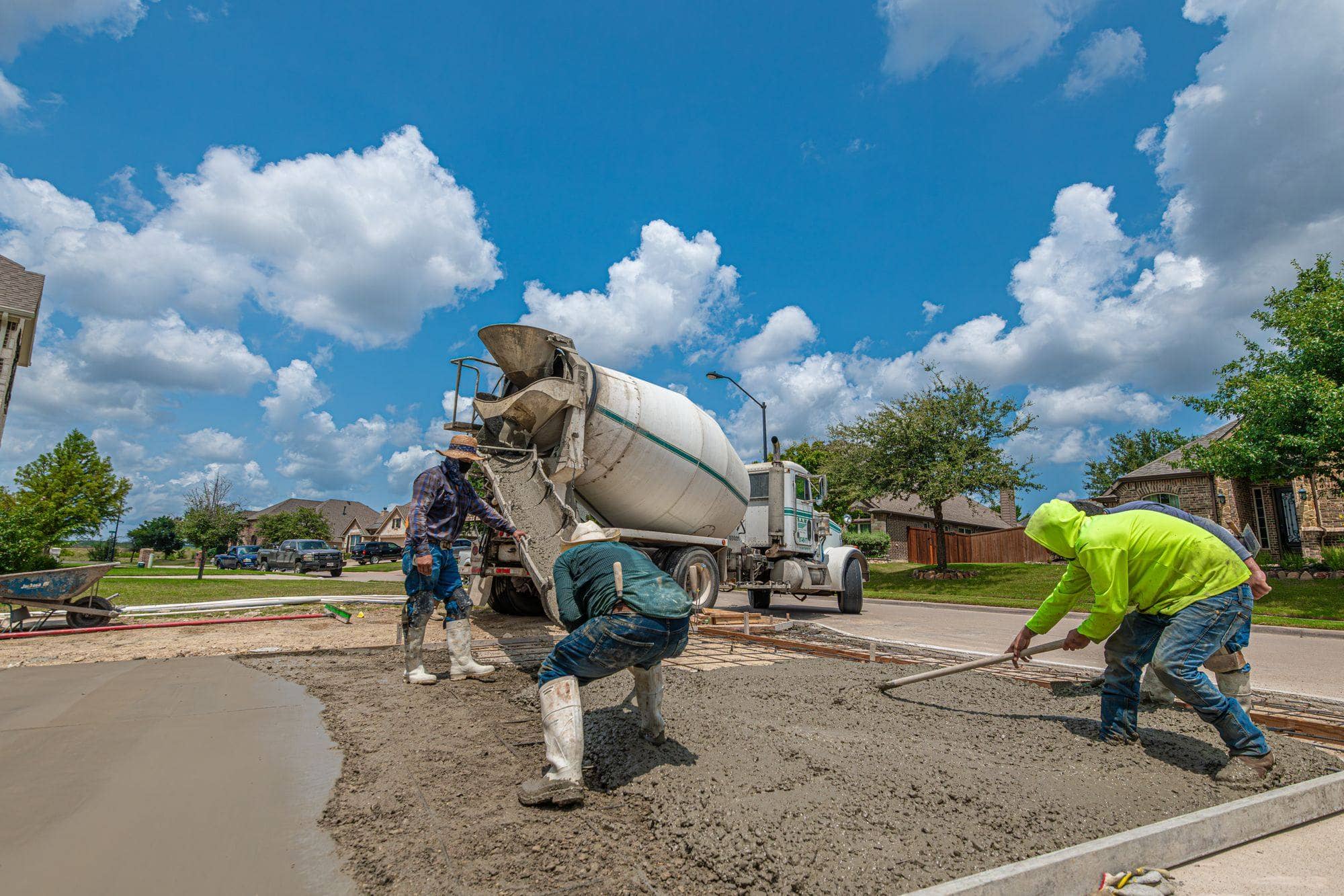 Concrete work