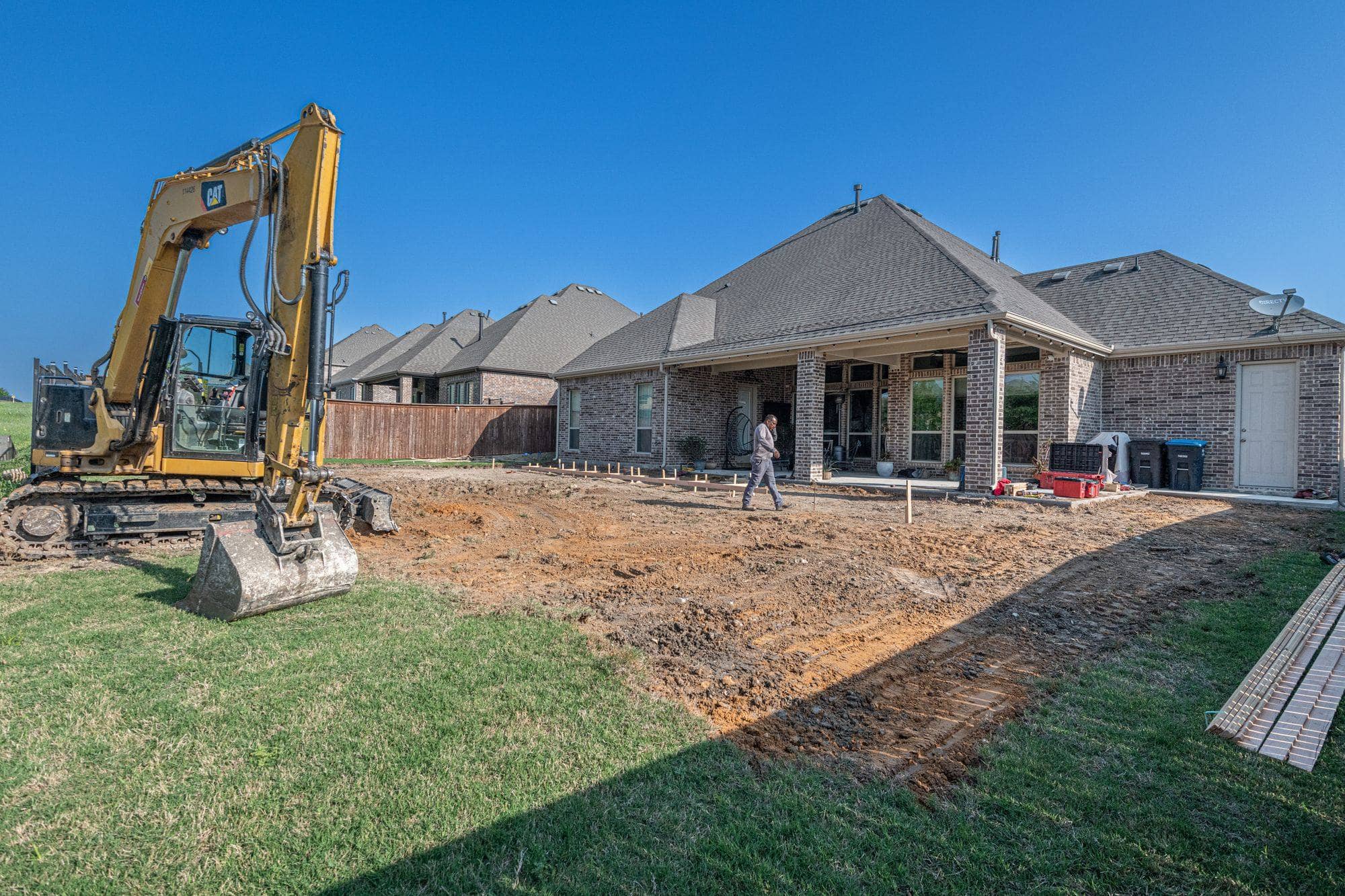 Excavation work