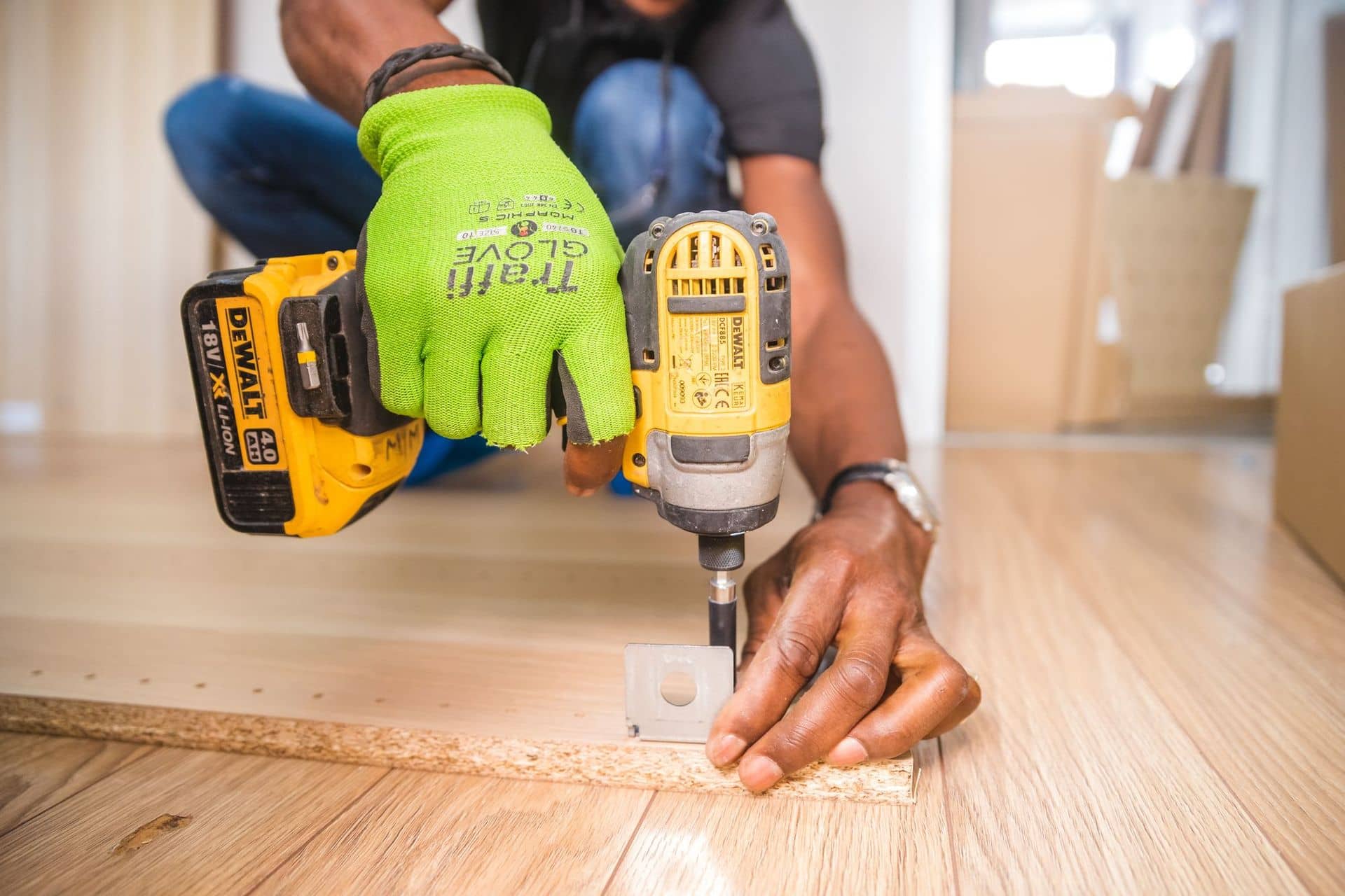 Flooring work
