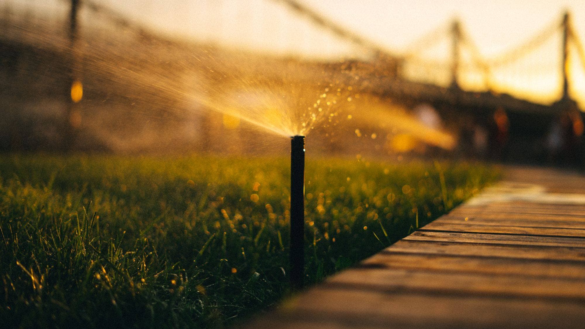 Irrigation on the job