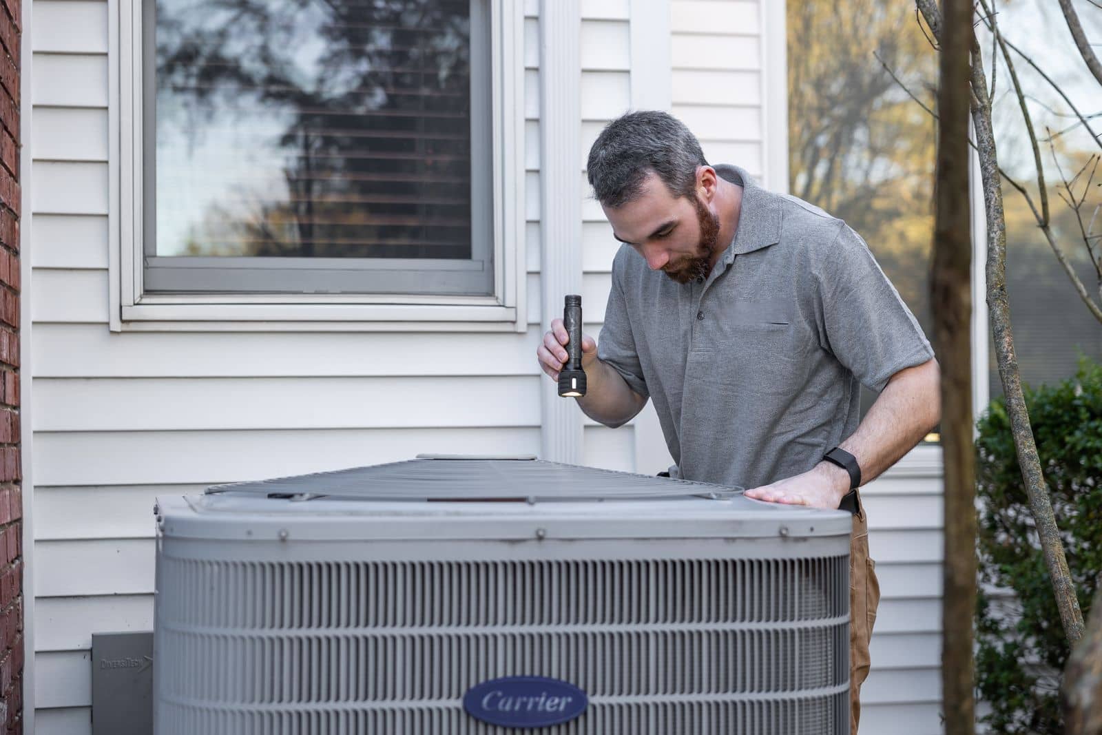 HVAC condenser units and ventilation equipment