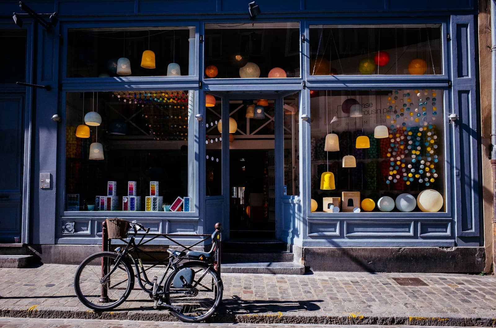 A local storefront and small business owner