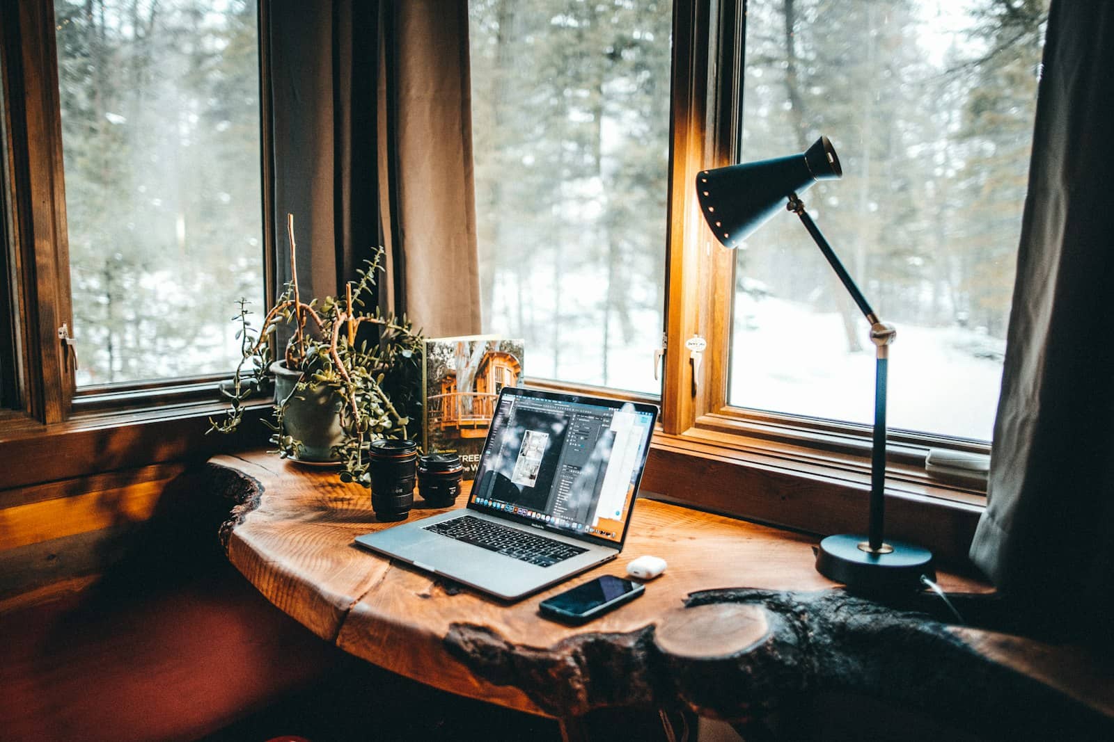 A modern workspace